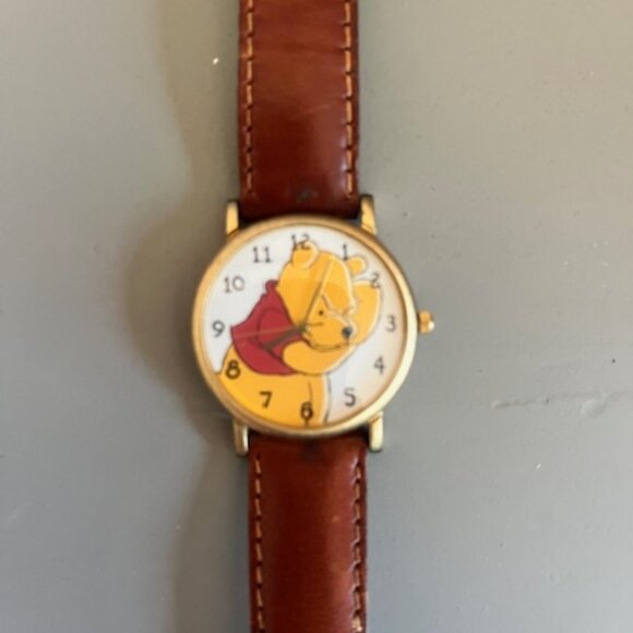 TIMEX Vintage Disney Winnie The Pooh Quartz Watch w/ NEW BATTERY - Picture 1 of 4